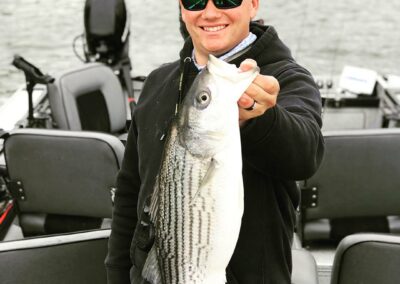 Catch of the day - Striped Bass!